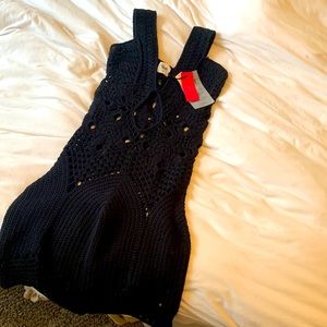 Tach Crochet Cut out dress!